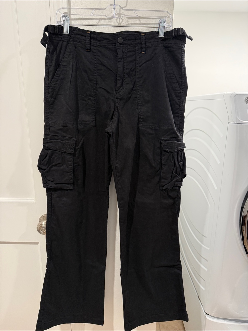 Sanctuary Black Women’s Cargo Pants - Utility Pockets